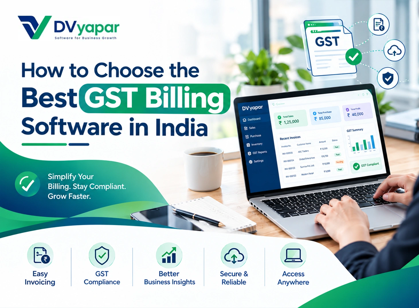 How to Choose the Best GST Billing Software in India